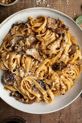 Truffle Mushroom Cream Pasta Station